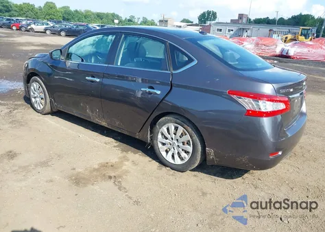 2013 Nissan Sentra Sv z USA, uszkodzony, nr VIN 3N1AB7AP6DL777121